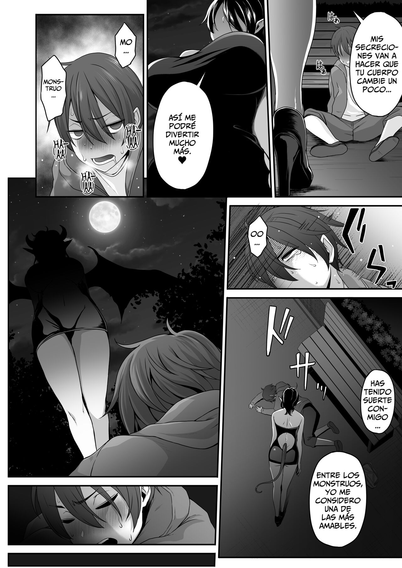 La Historia de Como Una Señora súcubo Me Robó La Virginidad por Delante y por Detrás - Inma no Onee-san ni Doutei Ochinchin to Oshiri o Torotoro ni Kaihatsu Sarechau Hanashi page 10 full