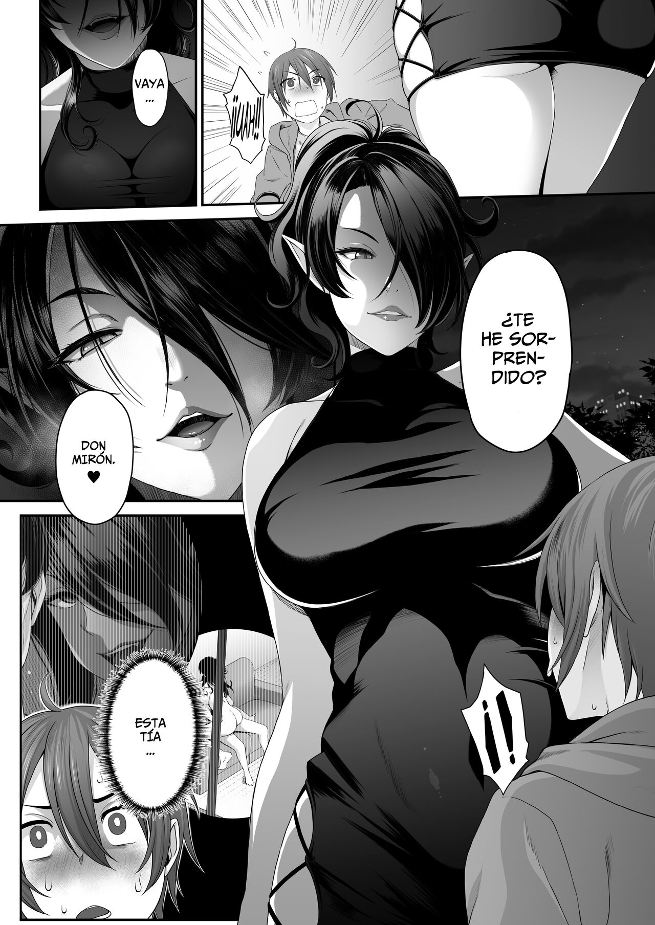 La Historia de Como Una Señora súcubo Me Robó La Virginidad por Delante y por Detrás - Inma no Onee-san ni Doutei Ochinchin to Oshiri o Torotoro ni Kaihatsu Sarechau Hanashi page 6 full