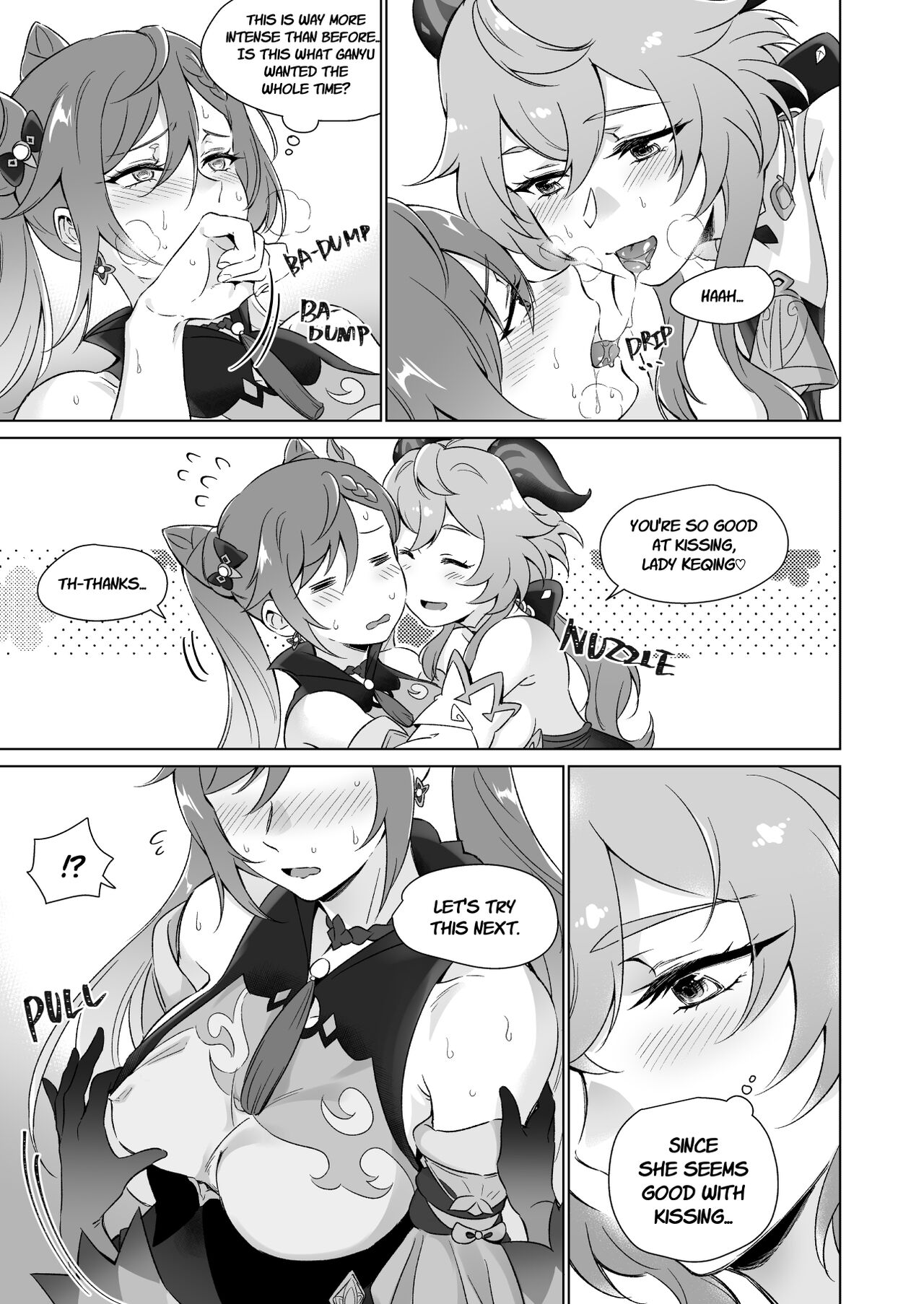 Ecchi desu yo Keqing-san! | You're So Lewd, Lady Keqing! page 10 full