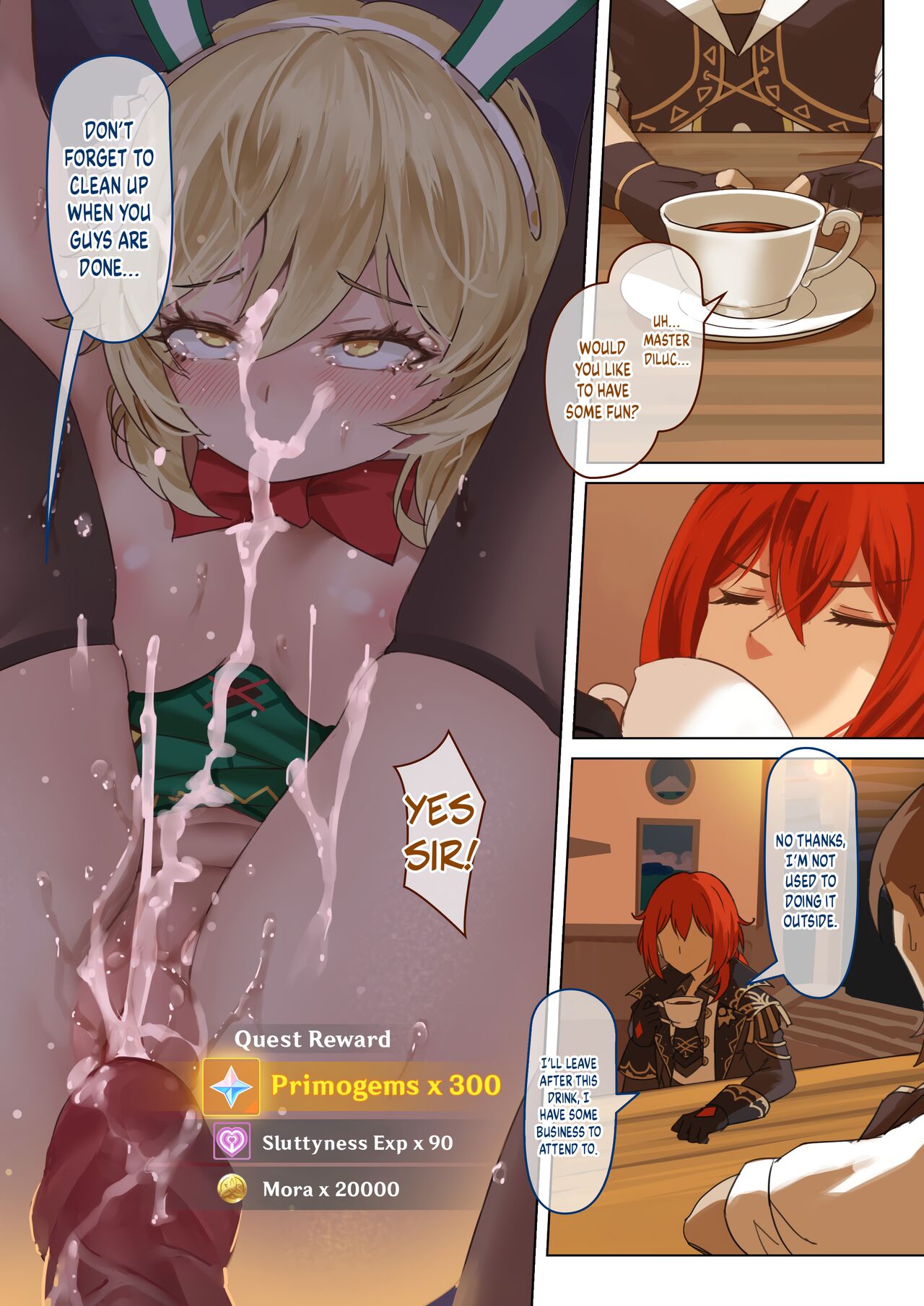 Mondstadt Hot Springs Festival Act 2 page 10 full