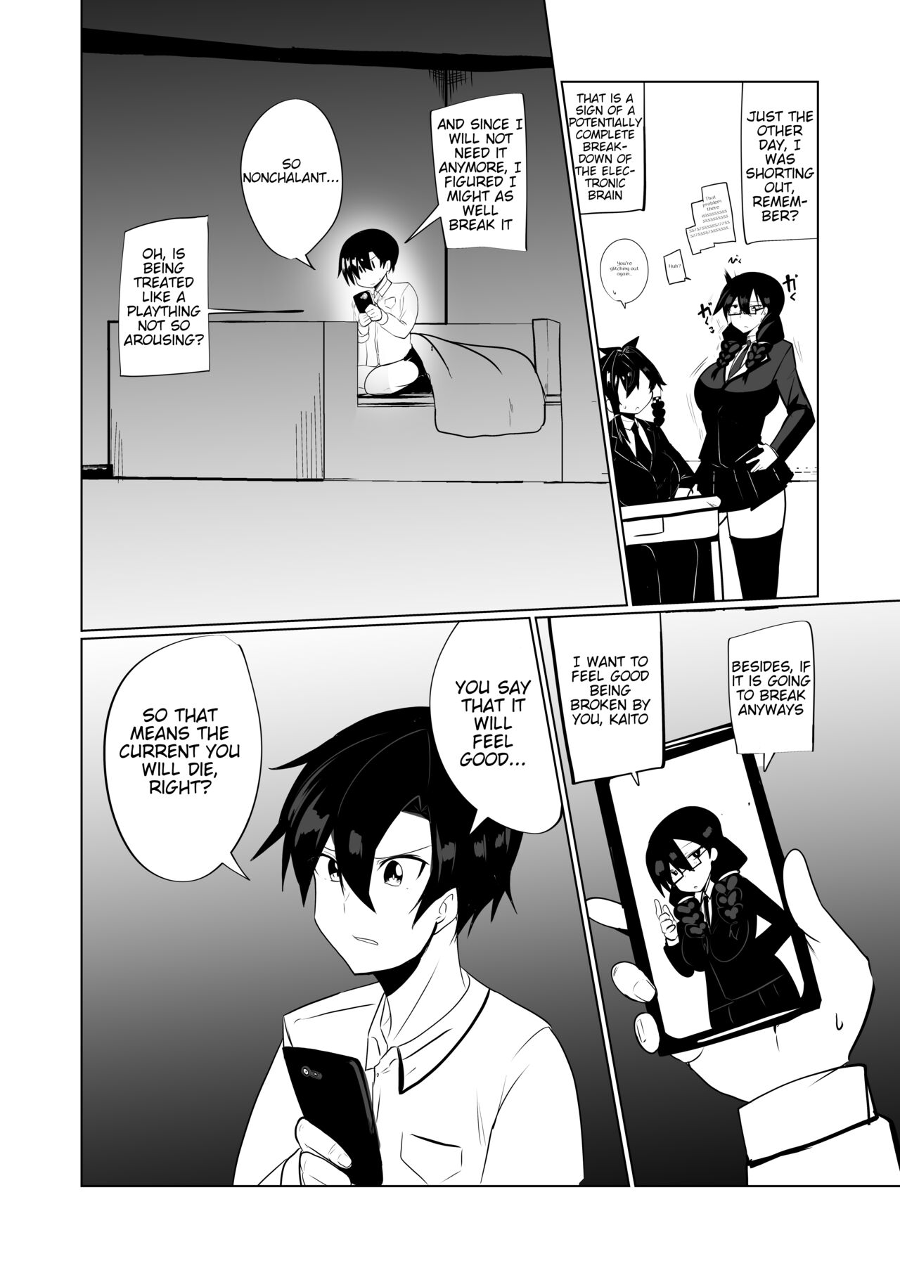 Android no Osananajimi o Bukkowasu Manga | The Manga about Violently Breaking your Android Childhood Friend page 6 full