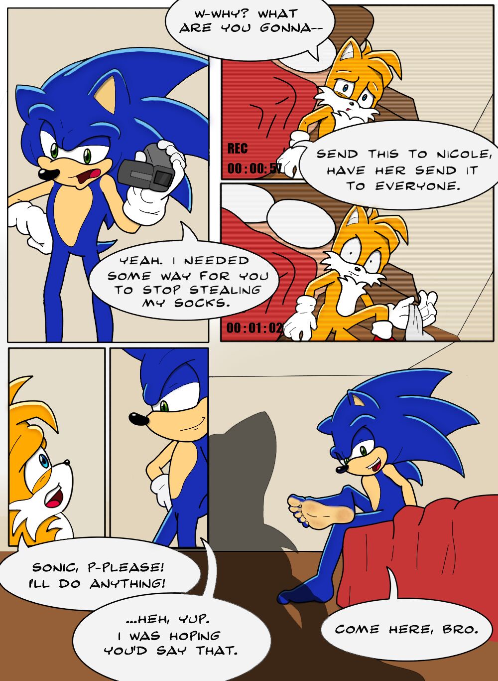 The Foot Fixated Fox page 3 full