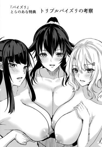 Paizuri Toranoana Tokuten Triple Paizuri no Kousatsu cover