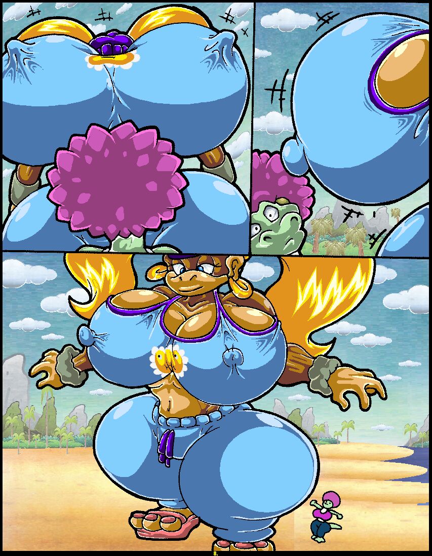 Tiny Kong, Kalypso, And The Pink Shroom Comic page 8 full