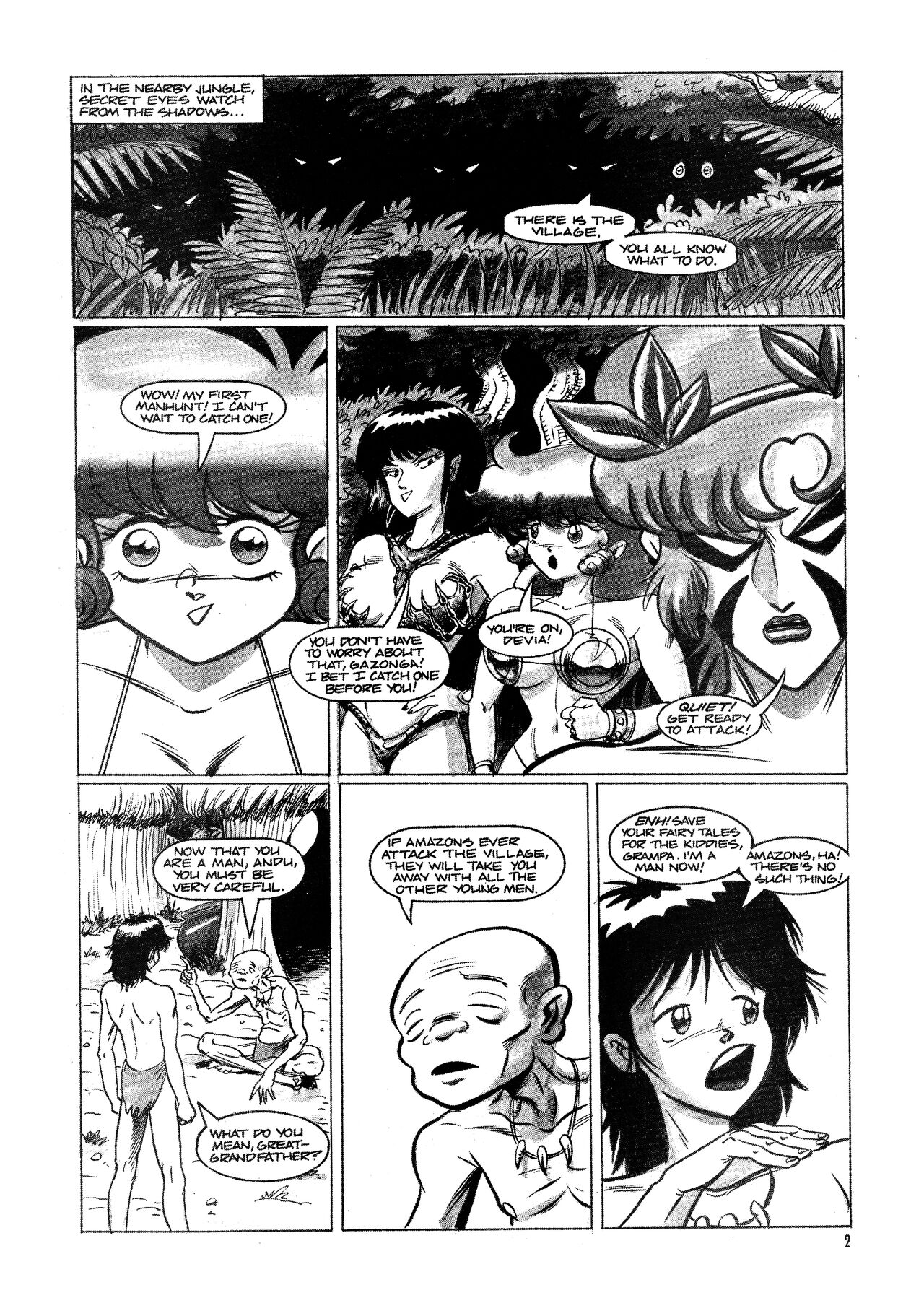 Amazon Gazonga Vol. 1 - Triple Action page 5 full