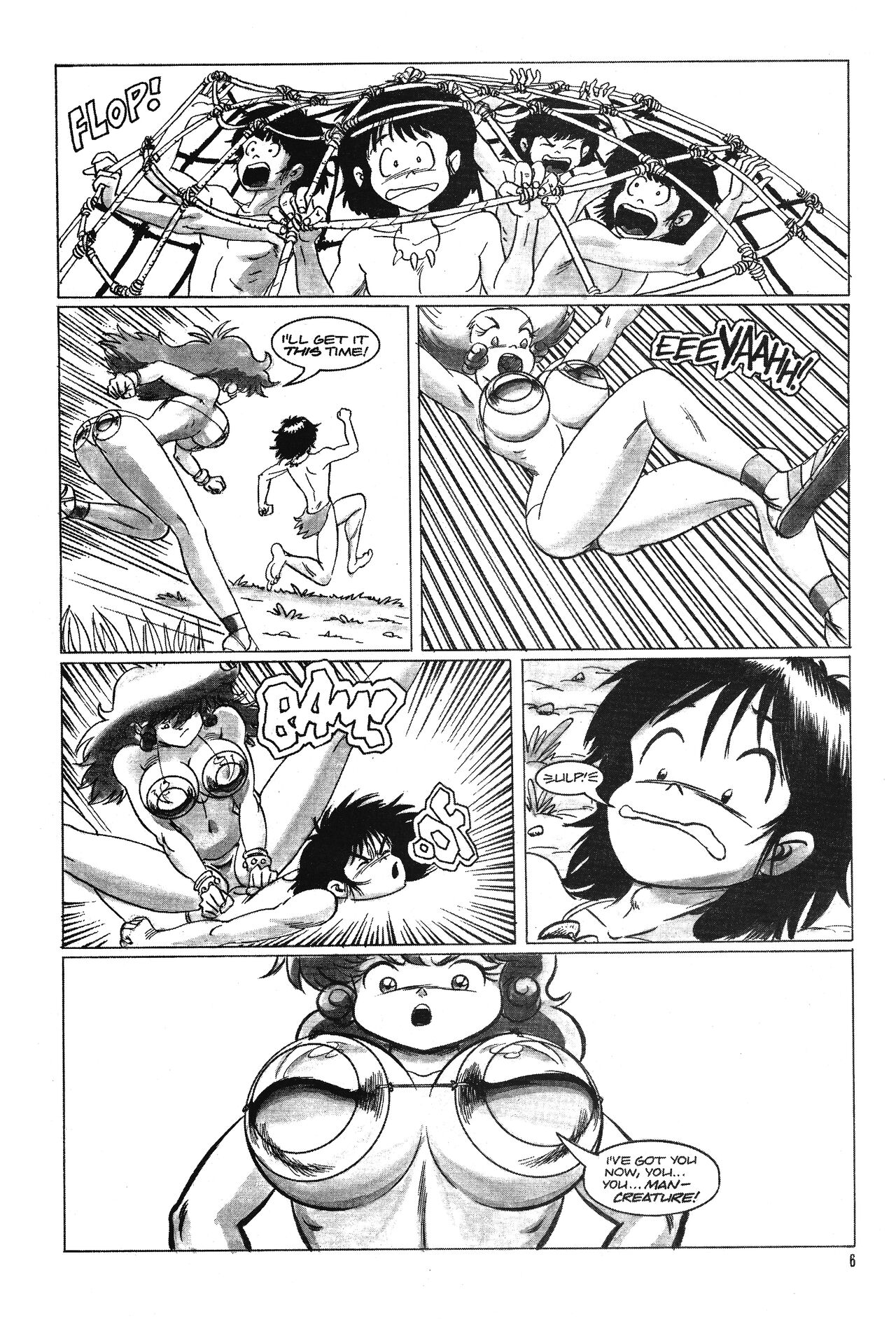 Amazon Gazonga Vol. 1 - Triple Action page 9 full