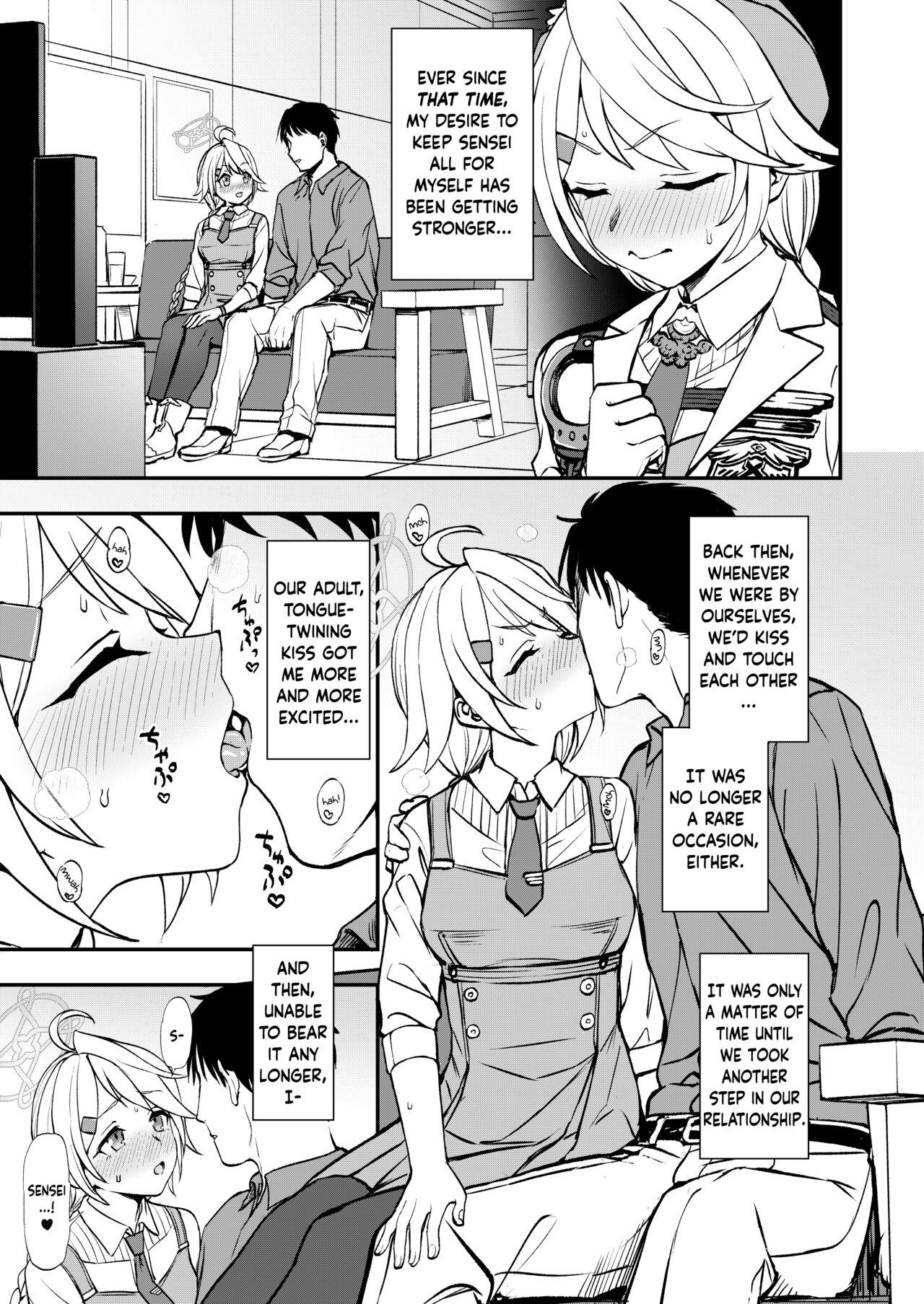 Sensei to Seito to no XXX wa Kivotos de wa Hanzai de wa Arimasen! | S*x Between a Student and a Teacher is NOT a Crime in Kivotos! page 4 full