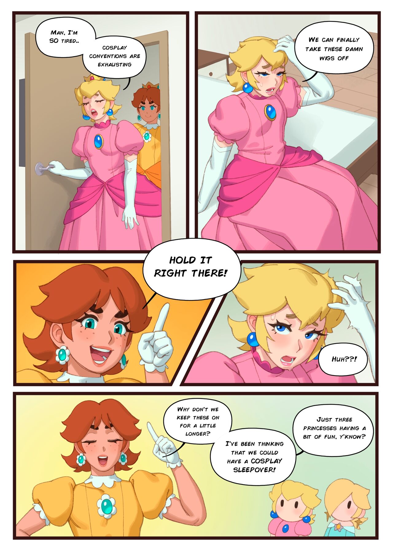 Princess Sleepover by Rizdraws page 3 full
