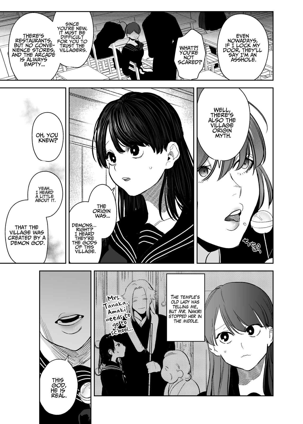 The Demon Gods' Village ~Descendants of Gods x Sacrificial Girl~ page 8 full