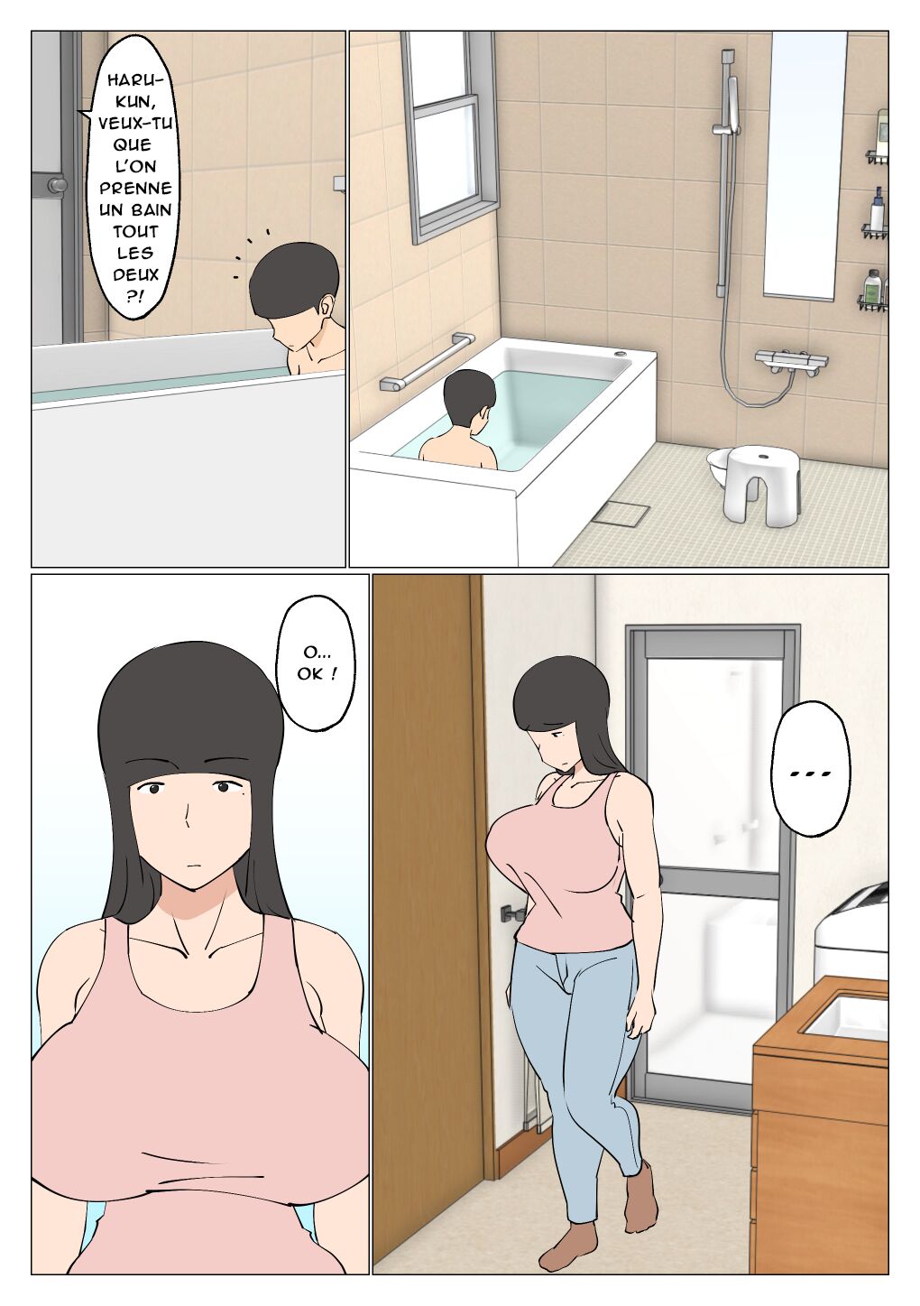 Musuko ni Ushi Chikubi Mirarechatte | mon fils a vu mes tétons de vache page 6 full