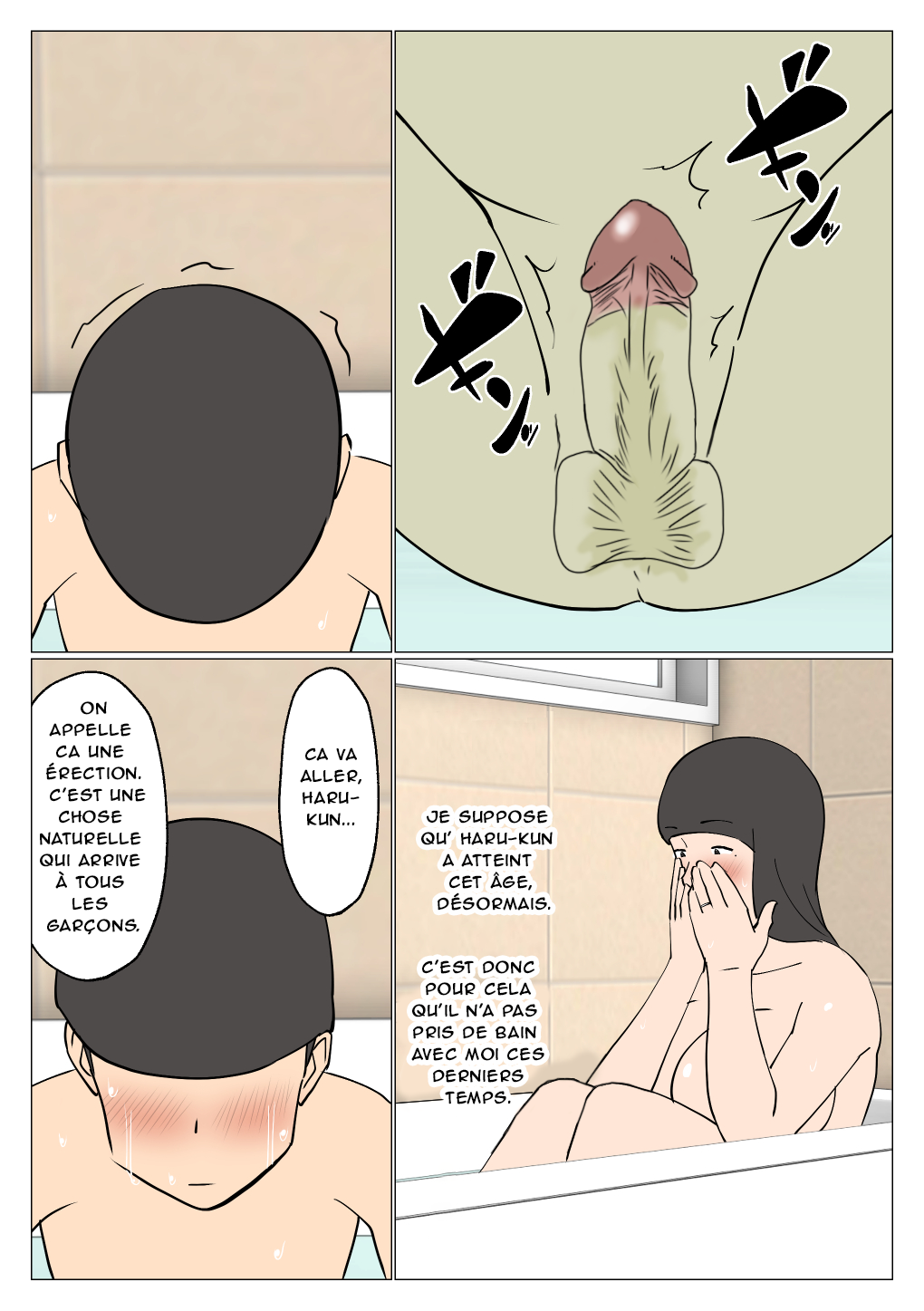 Musuko ni Ushi Chikubi Mirarechatte | mon fils a vu mes tétons de vache page 9 full
