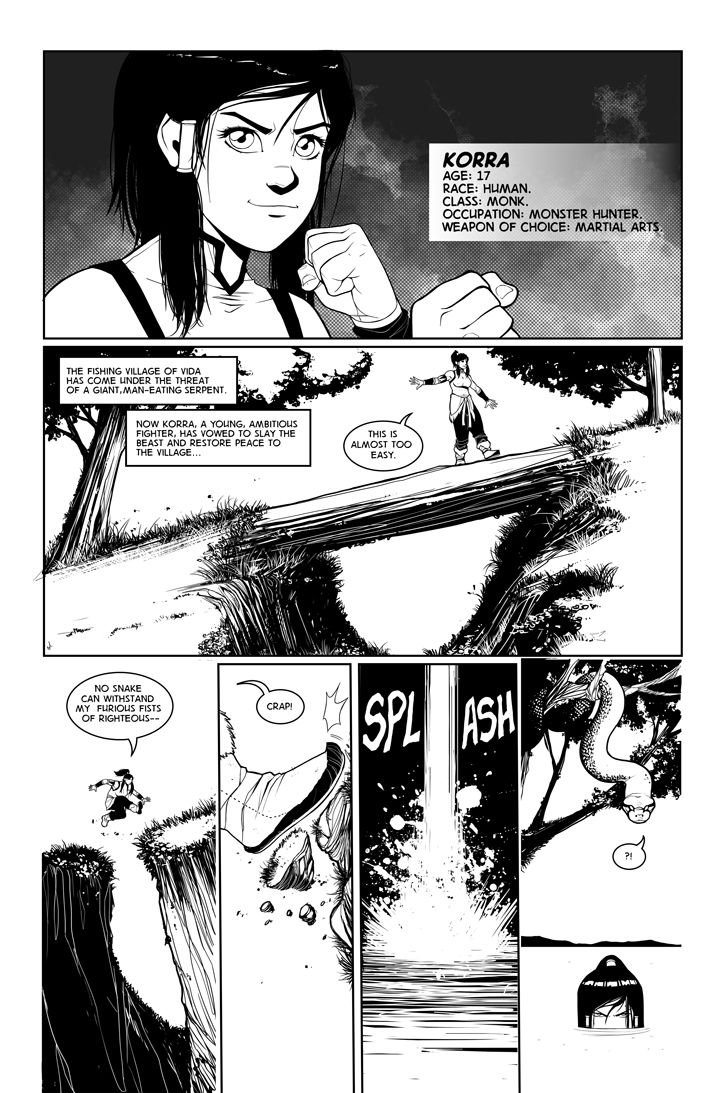 The Legend of Korra page 1 full