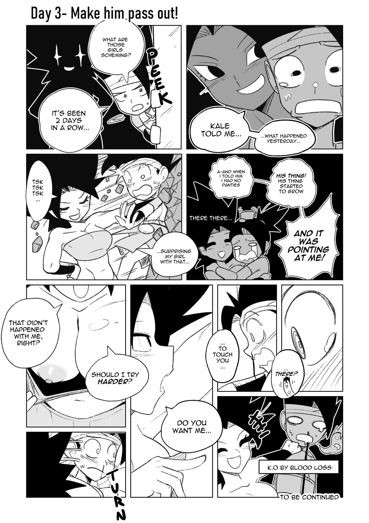 Teasing Cabba page 9 full
