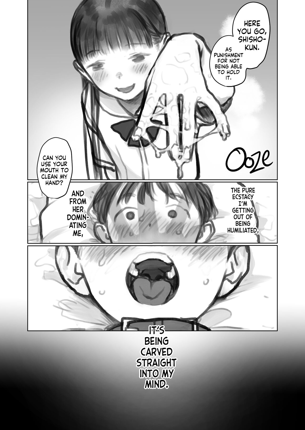 Manadeshi &amp; Konoha-chan to 3p.  |  A 3some with my Darling Disciple and Konoha-chan. page 3 full
