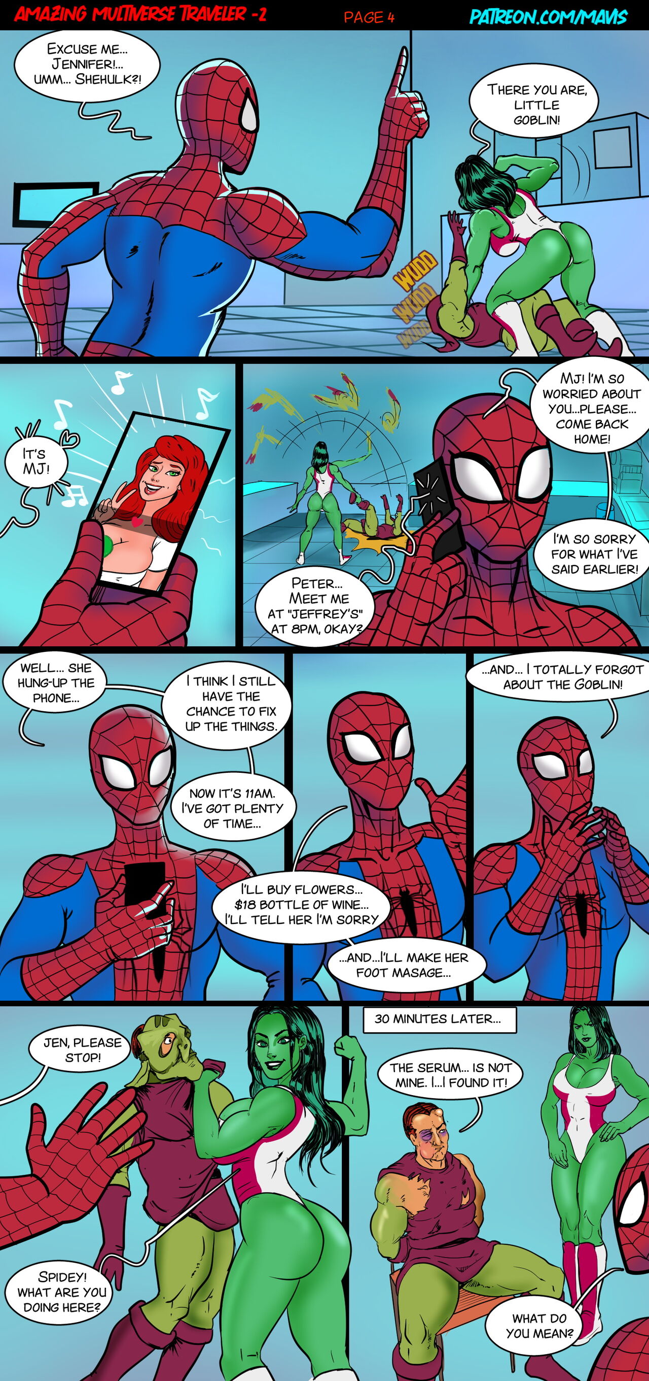 Amazing Multiverse Traveler 2 page 5 full