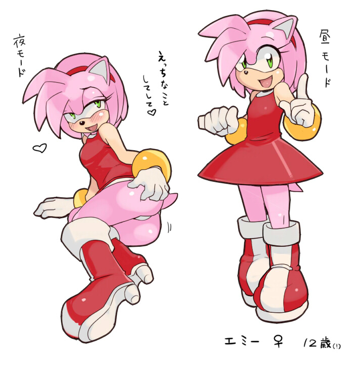 Furry - Amy Rose Collection page 5 full