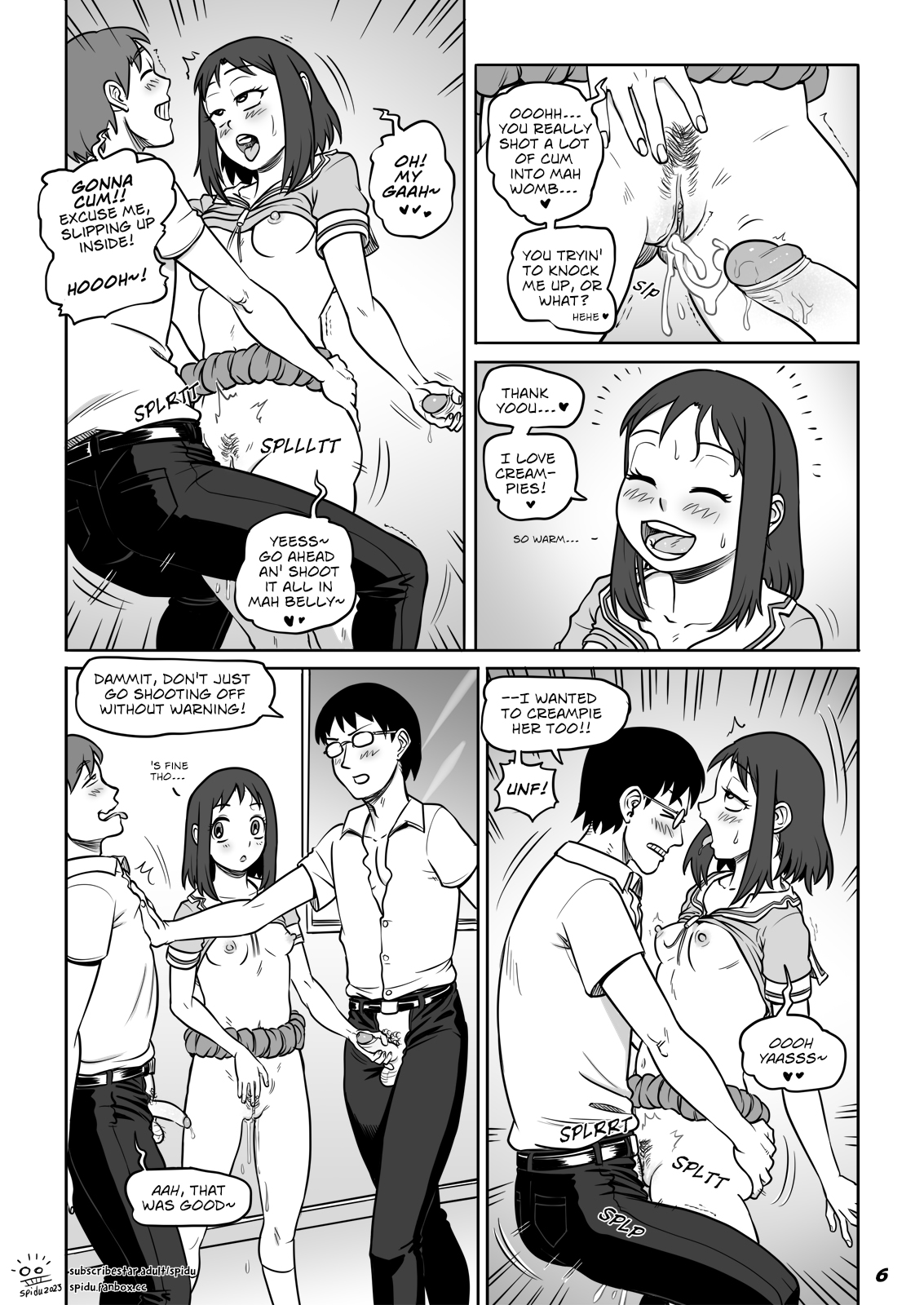 Azumanga Daionahole page 6 full