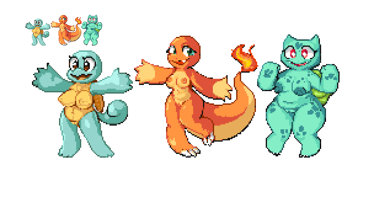 Gen 1 Starter Pokemon page 3 full