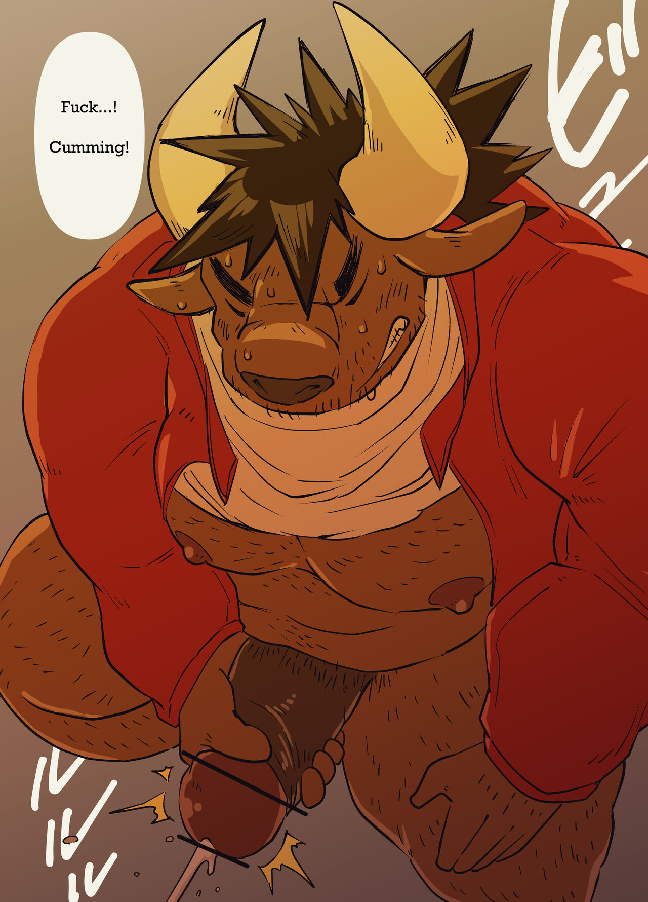 Muscular Bull Teacher &amp; Chubby Tiger Student 1 page 10 full