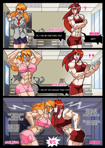 Muscle girl cover