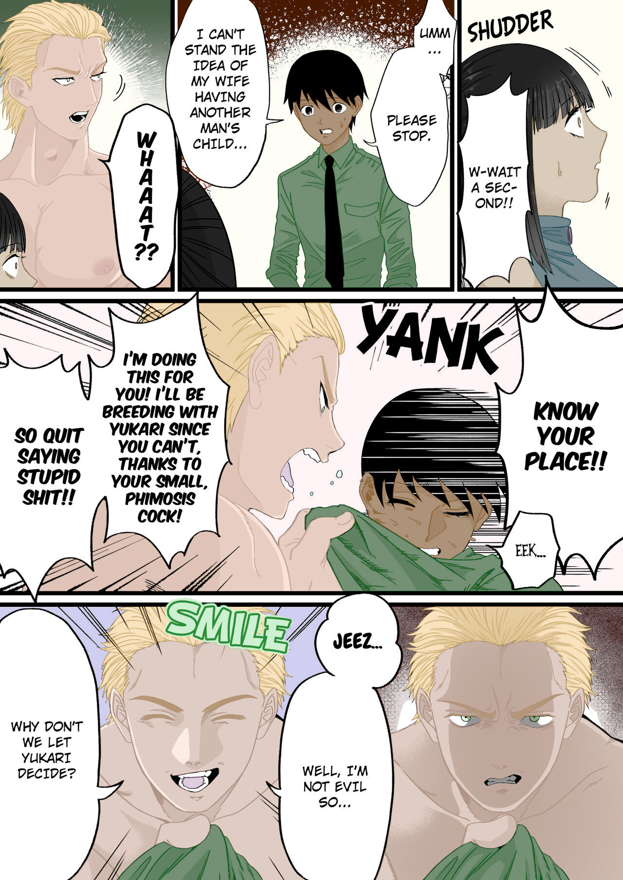 A World Where Small, Phimosis Cocks Are Hated page 10 full