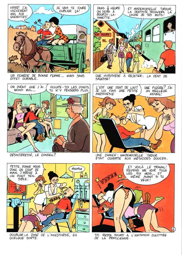 Titi Fricoteur Le coq du village page 7 full