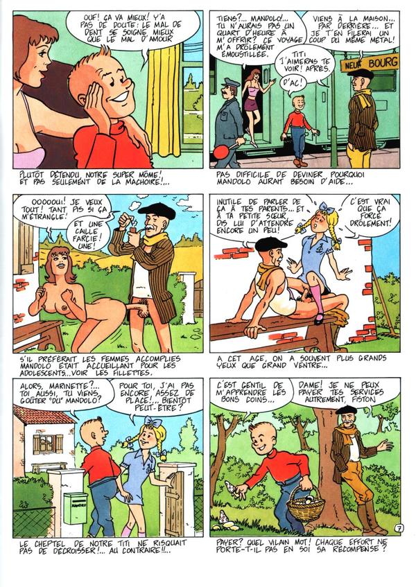 Titi Fricoteur Le coq du village page 8 full