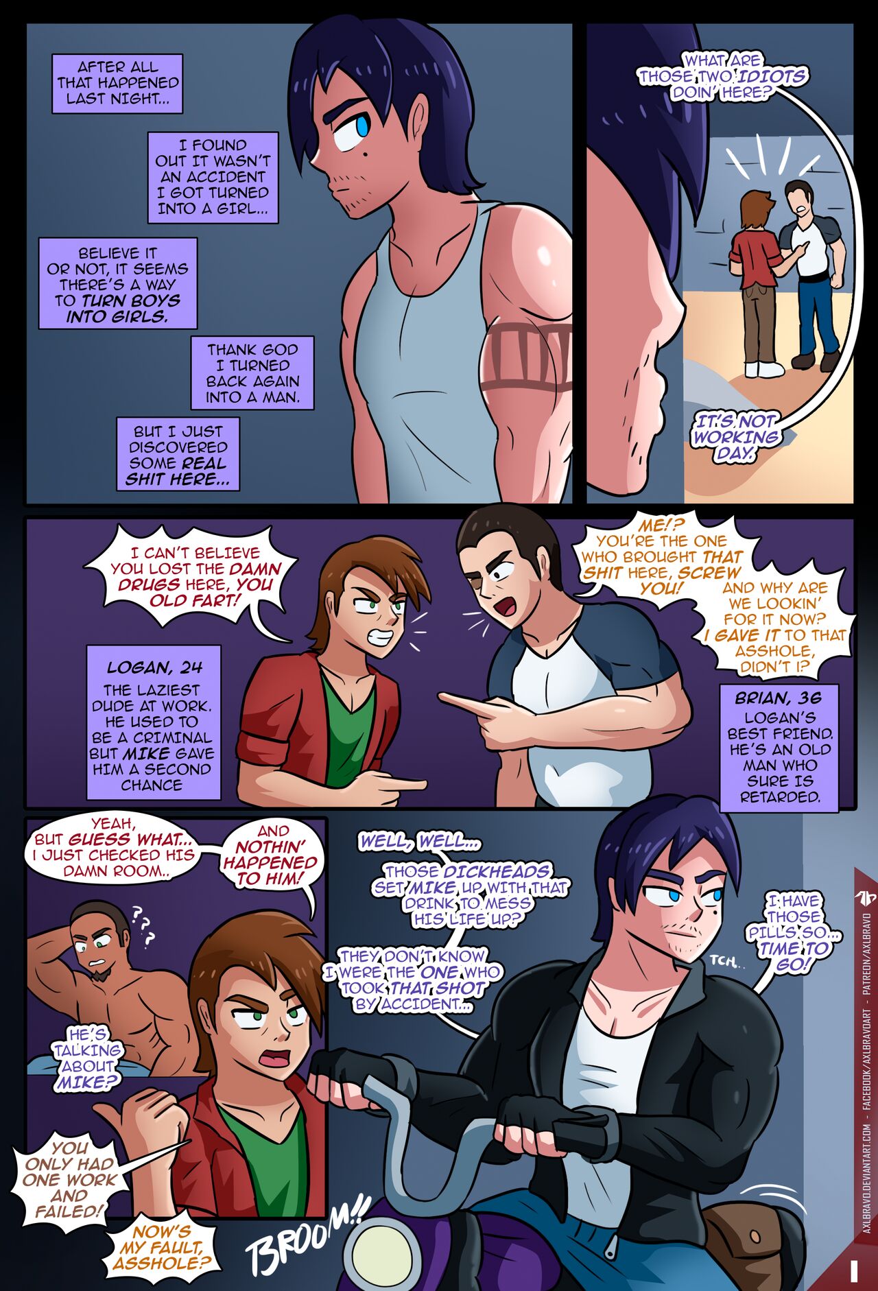 Drunken Gal Vol. 2: The Date page 3 full