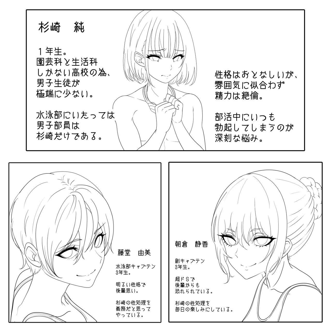 Danshi ga Hitori dake no Suieibu! page 2 full