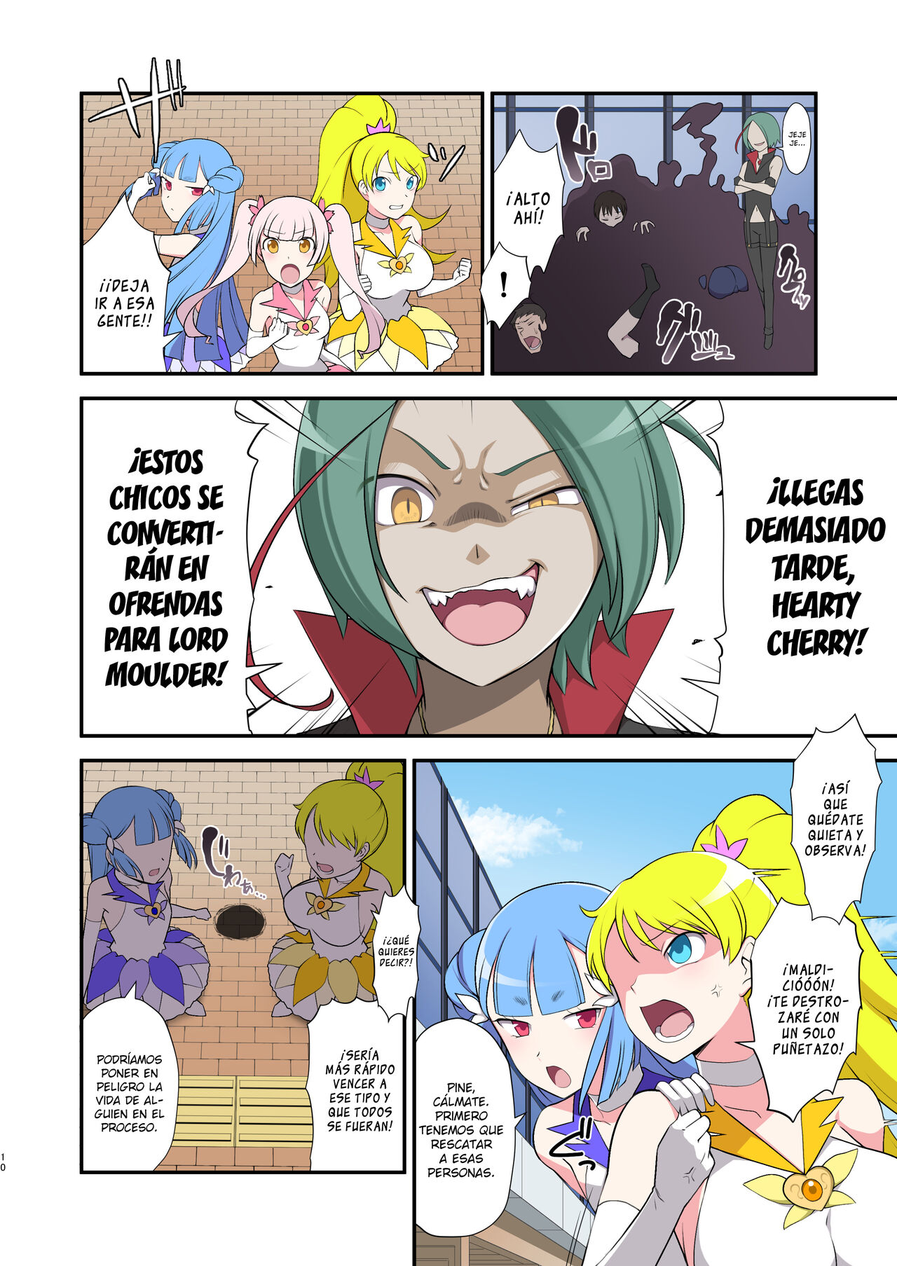 Madoro Shinki Muddy Cherry ~Aru Akuochi Mahou Shoujo no Seitan~ | La princesa malvada que se baña en el fango Muddy Cherry -El nacimiento de una chica mágica corrupta- page 10 full