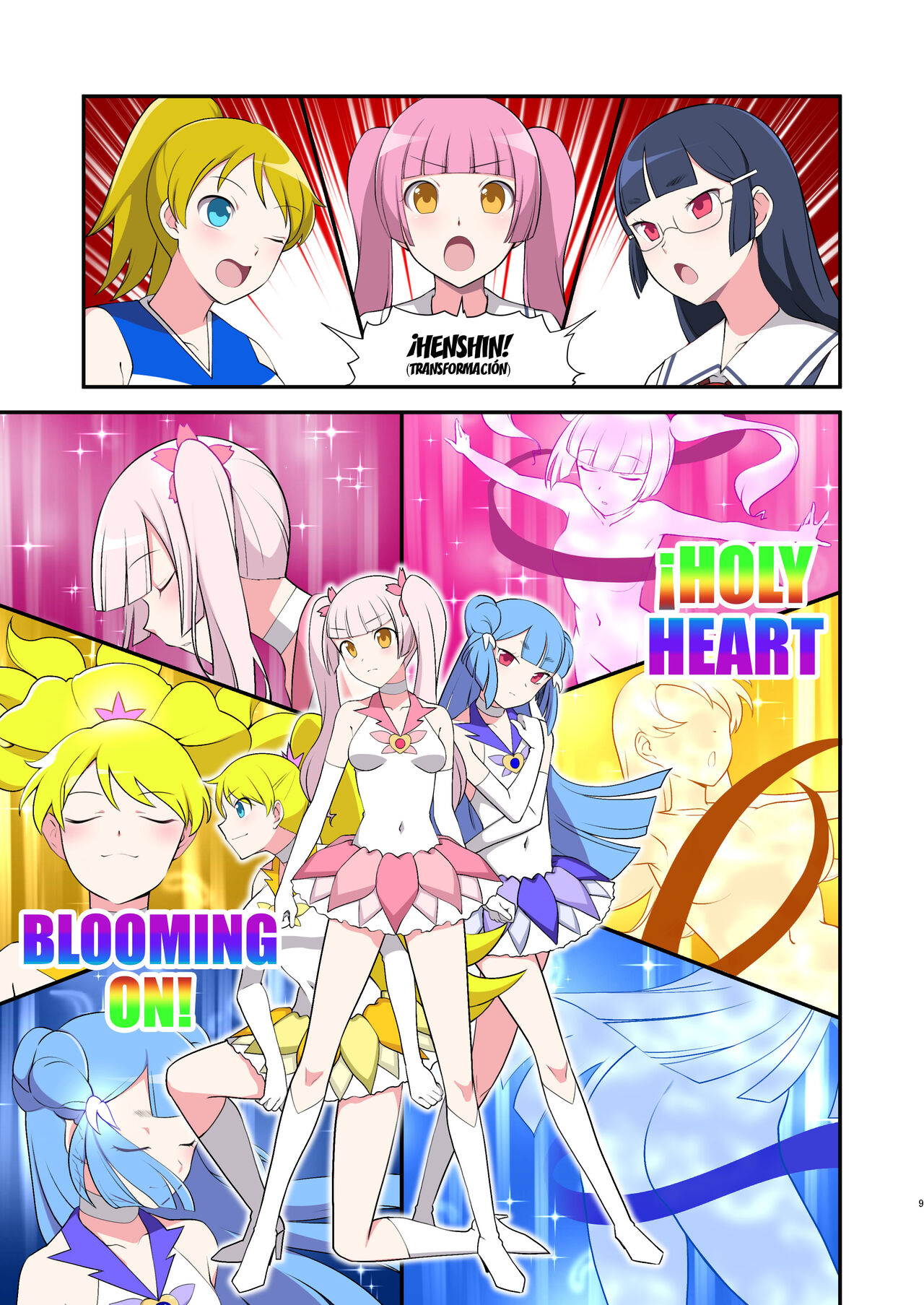 Madoro Shinki Muddy Cherry ~Aru Akuochi Mahou Shoujo no Seitan~ | La princesa malvada que se baña en el fango Muddy Cherry -El nacimiento de una chica mágica corrupta- page 9 full