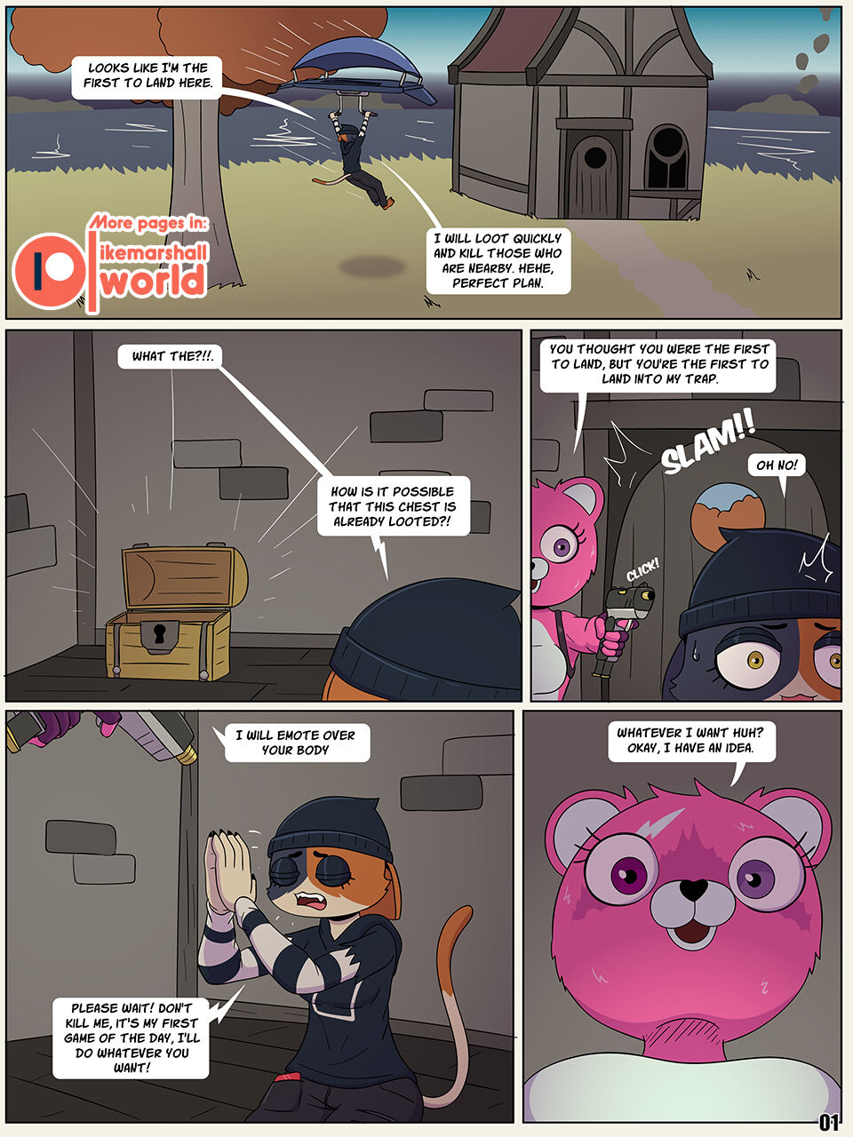 Cuddle's Trap page 1 full
