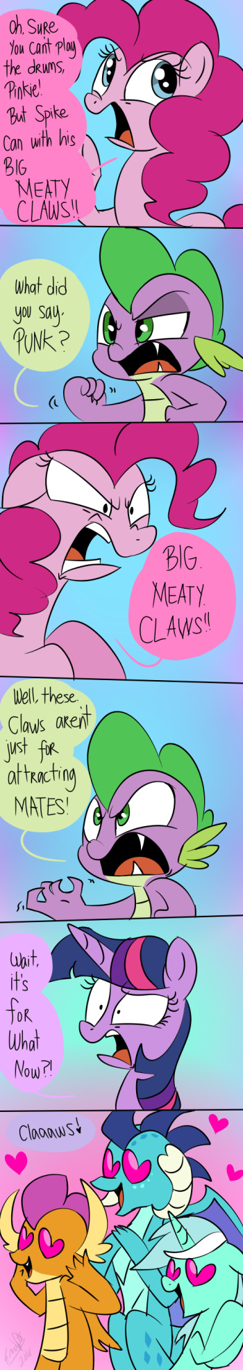 Spike's Claws Are For Massages cover