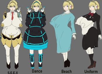 Wankofool's Persona girls sketches. cover