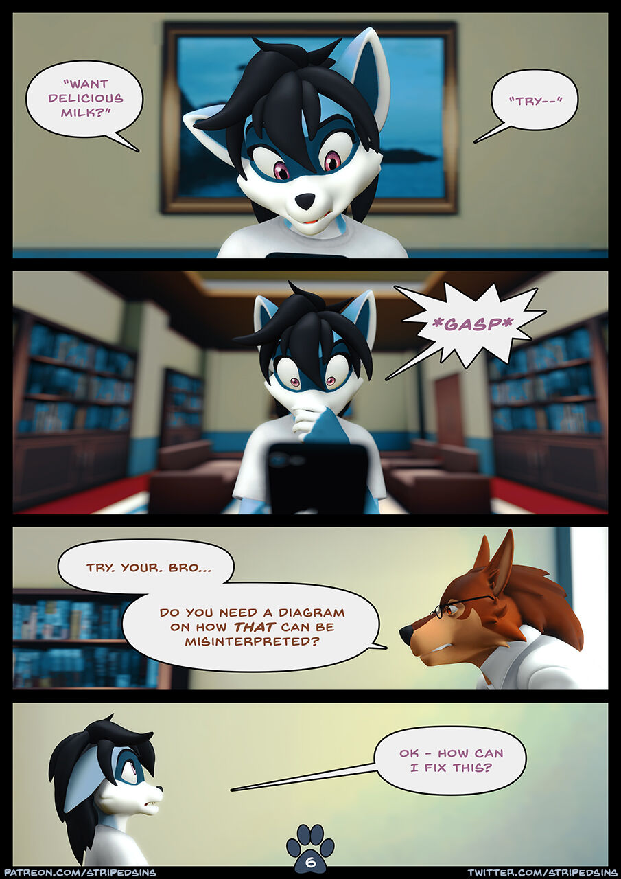 Striped Sins 3 w/extras page 8 full