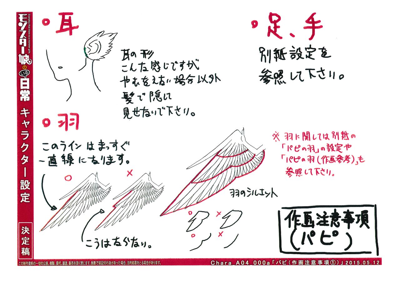 Monster Musume no Iru Nichijou Settei page 3 full