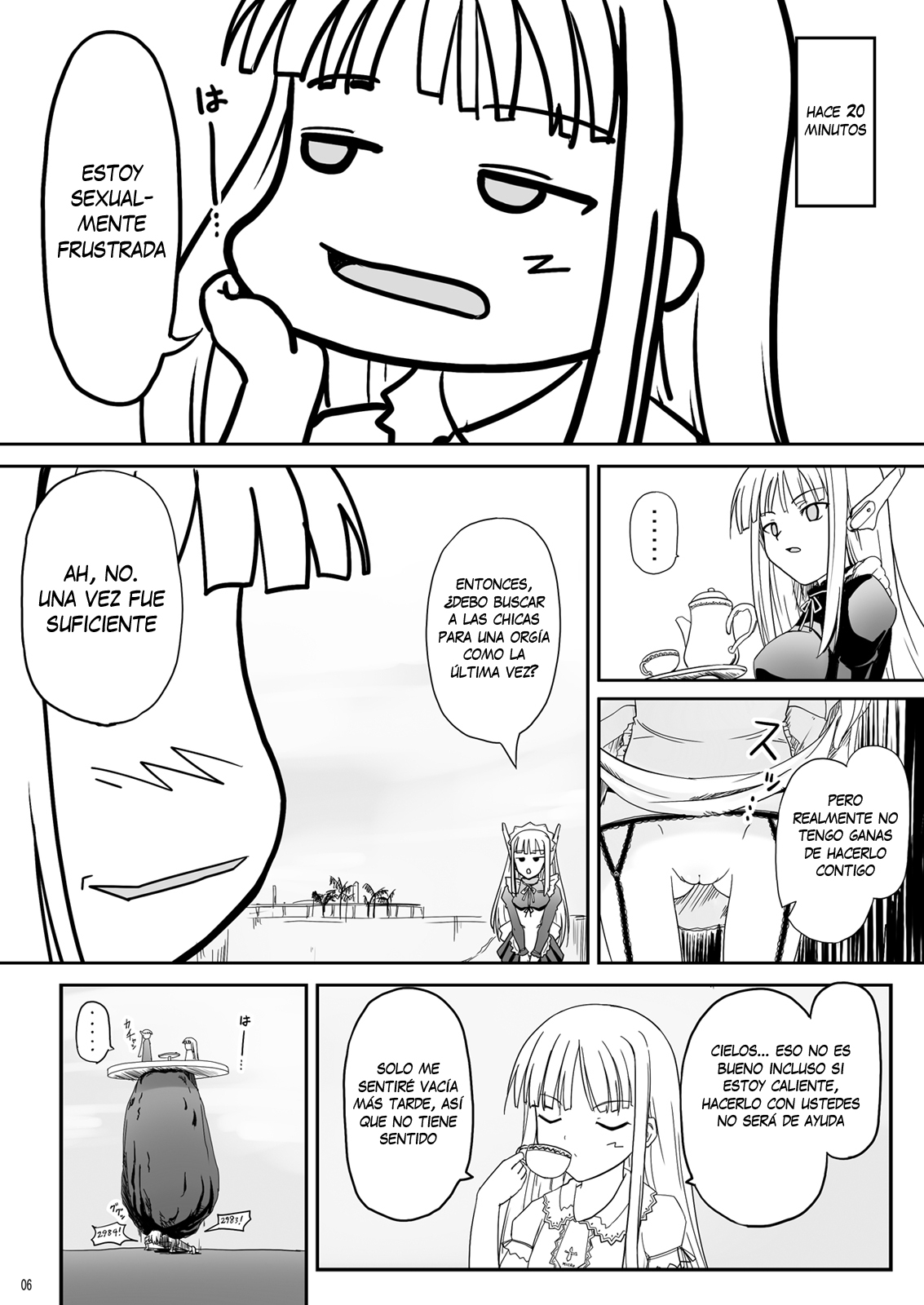 Shibotte Loli Babaa-sama! | Apriétame Lolibabaa-sama! page 6 full