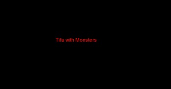 Tifa with Monsters  German Version cover