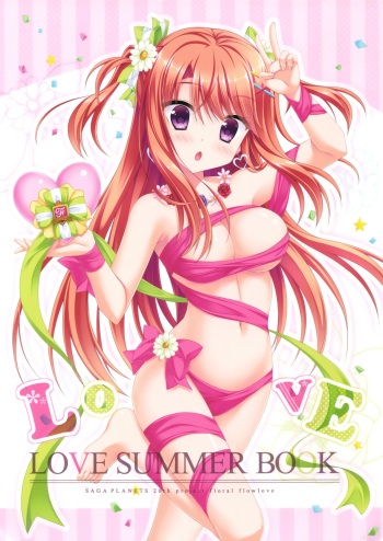 Floral Flowlove LOVE SUMMER BOOK cover