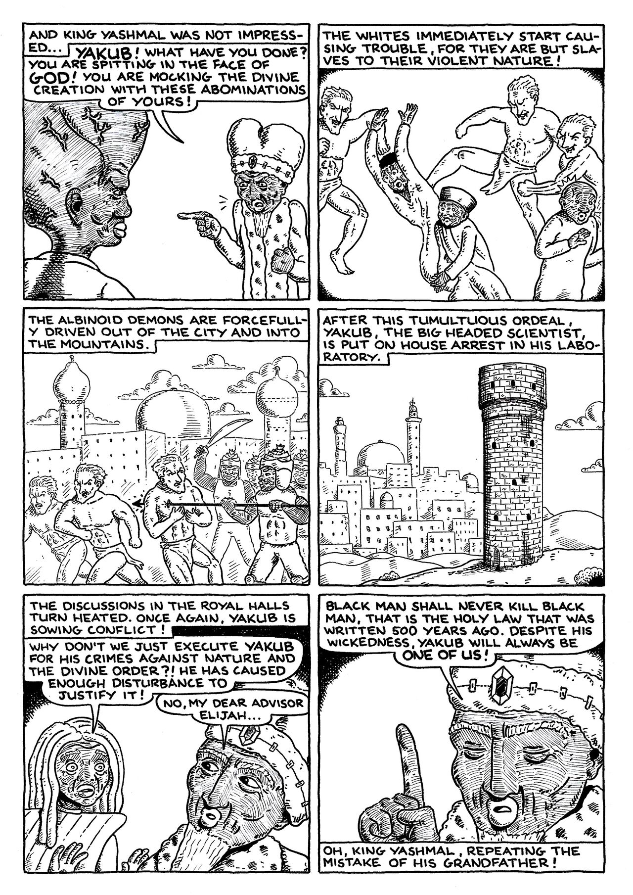 Yakub: The Father Of The White Devil Race page 10 full