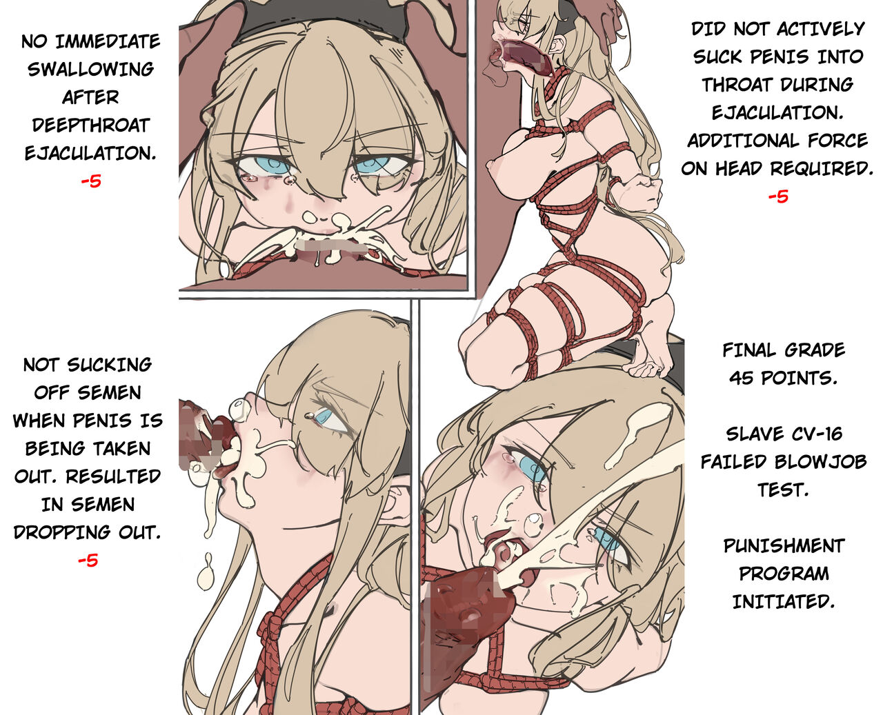 Deepthroat Training for Blowjob Ship CV-16 page 4 full