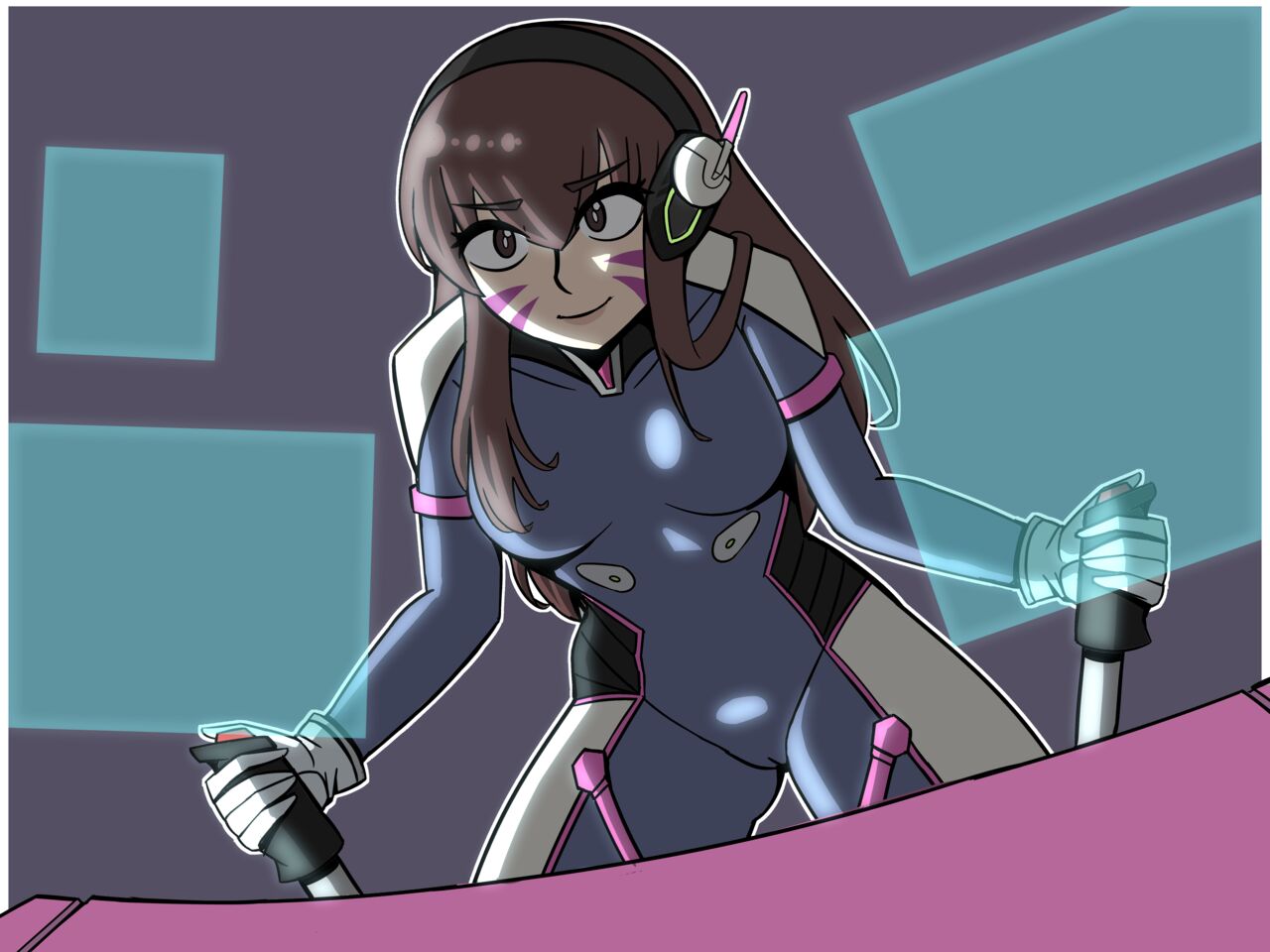Overwatch - D.va page 1 full