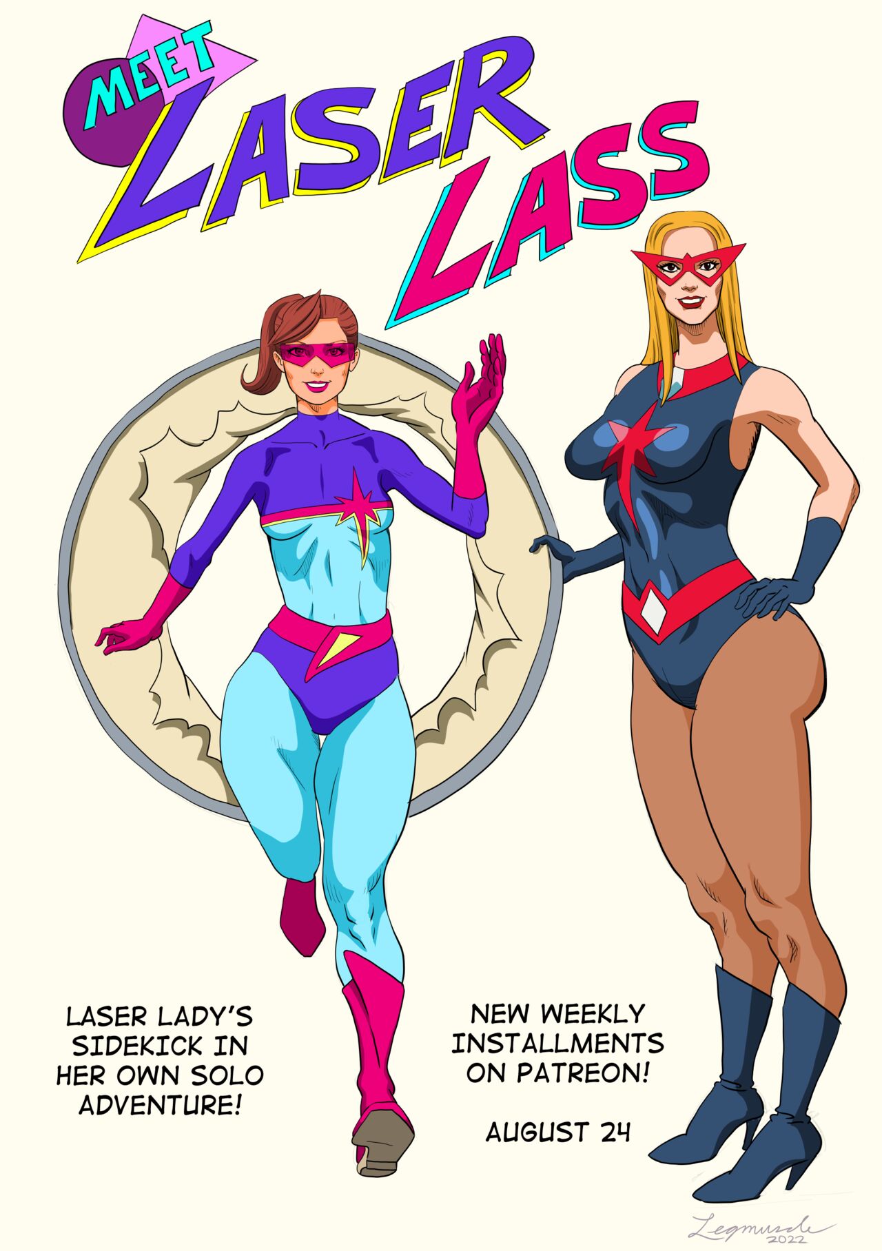 Laser Lass page 1 full