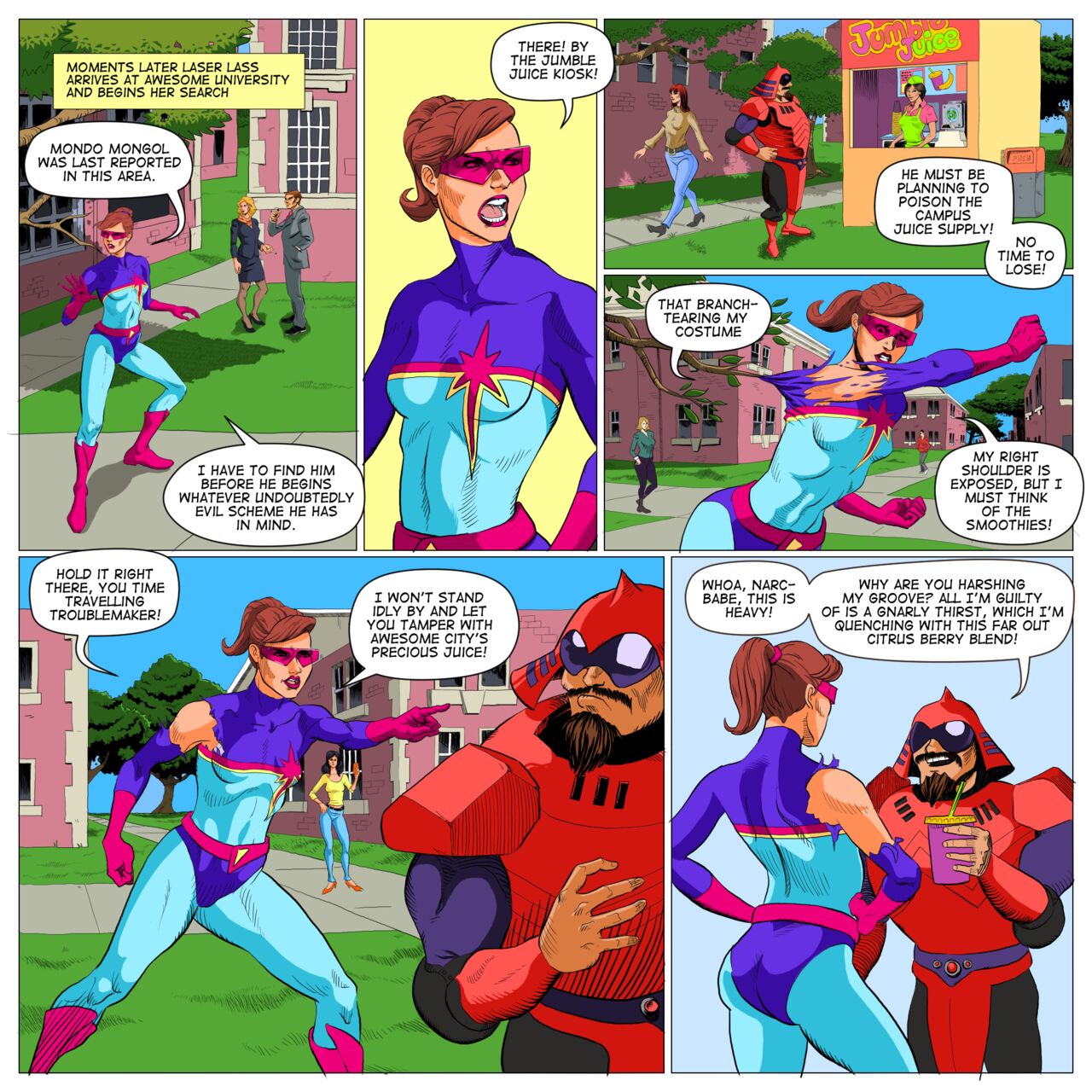Laser Lass page 6 full