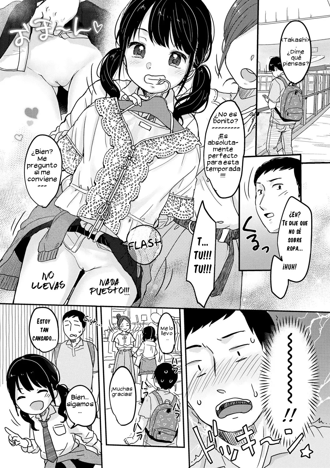 Futomomo ni wa Yume Shika nai + Chuco Chuco Muchu Shinai to Derarenai Heya | ¡Los muslos son solo un sueño! + La habitación de la que no puedes salir sin un poco de caricia y apretón. page 9 full