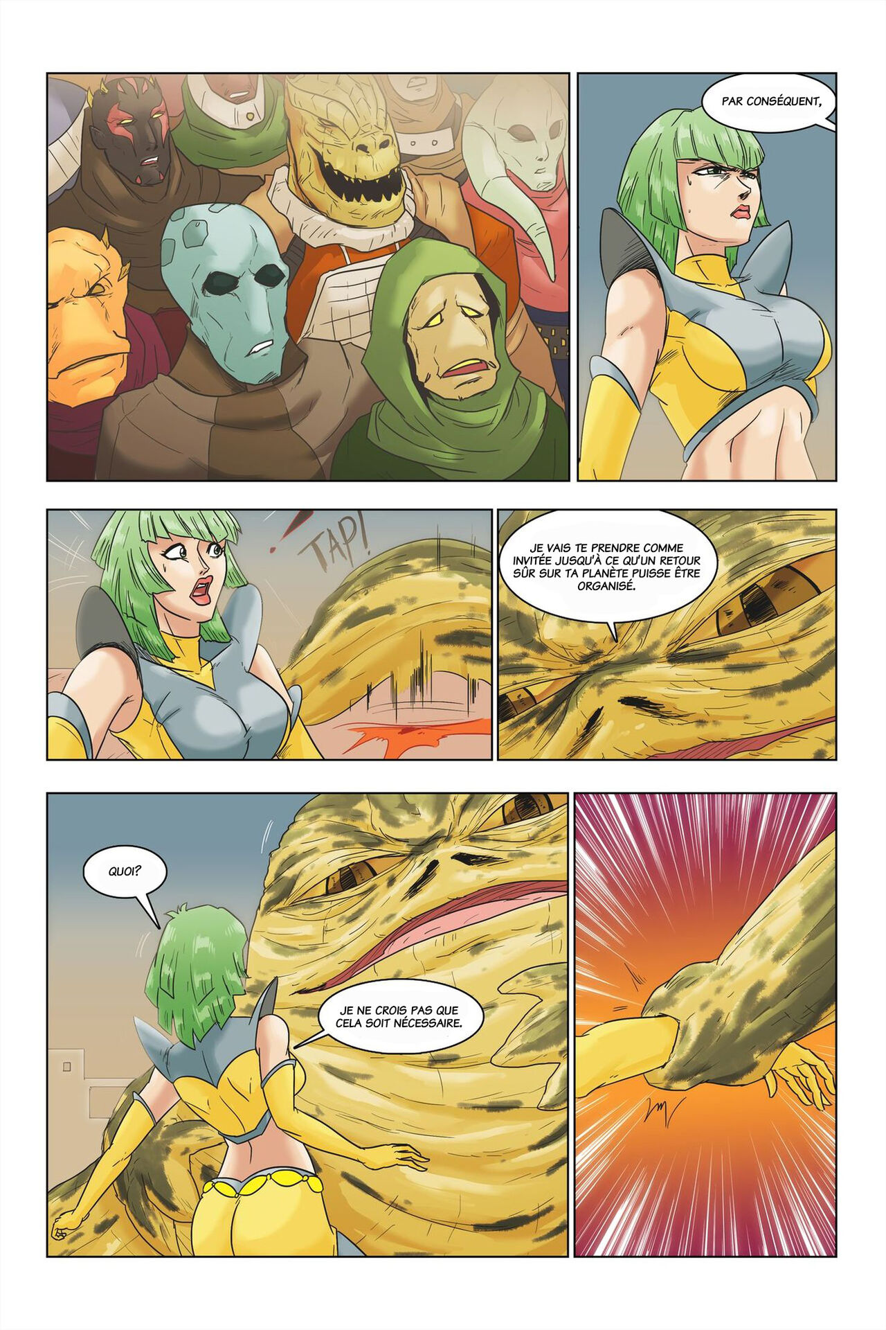 A Hutt's hospitality - French, Parodie Star Wars page 5 full