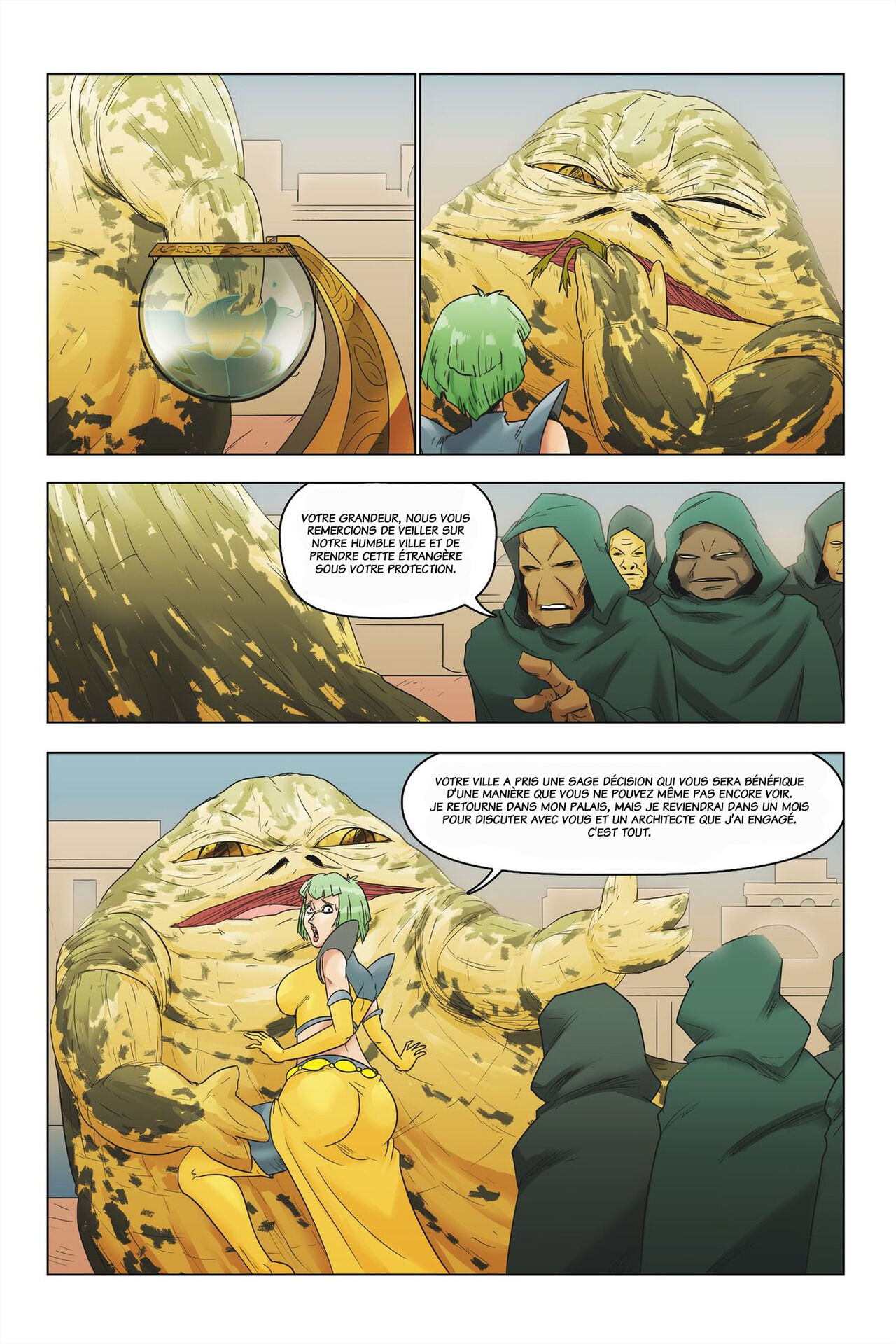 A Hutt's hospitality - French, Parodie Star Wars page 7 full