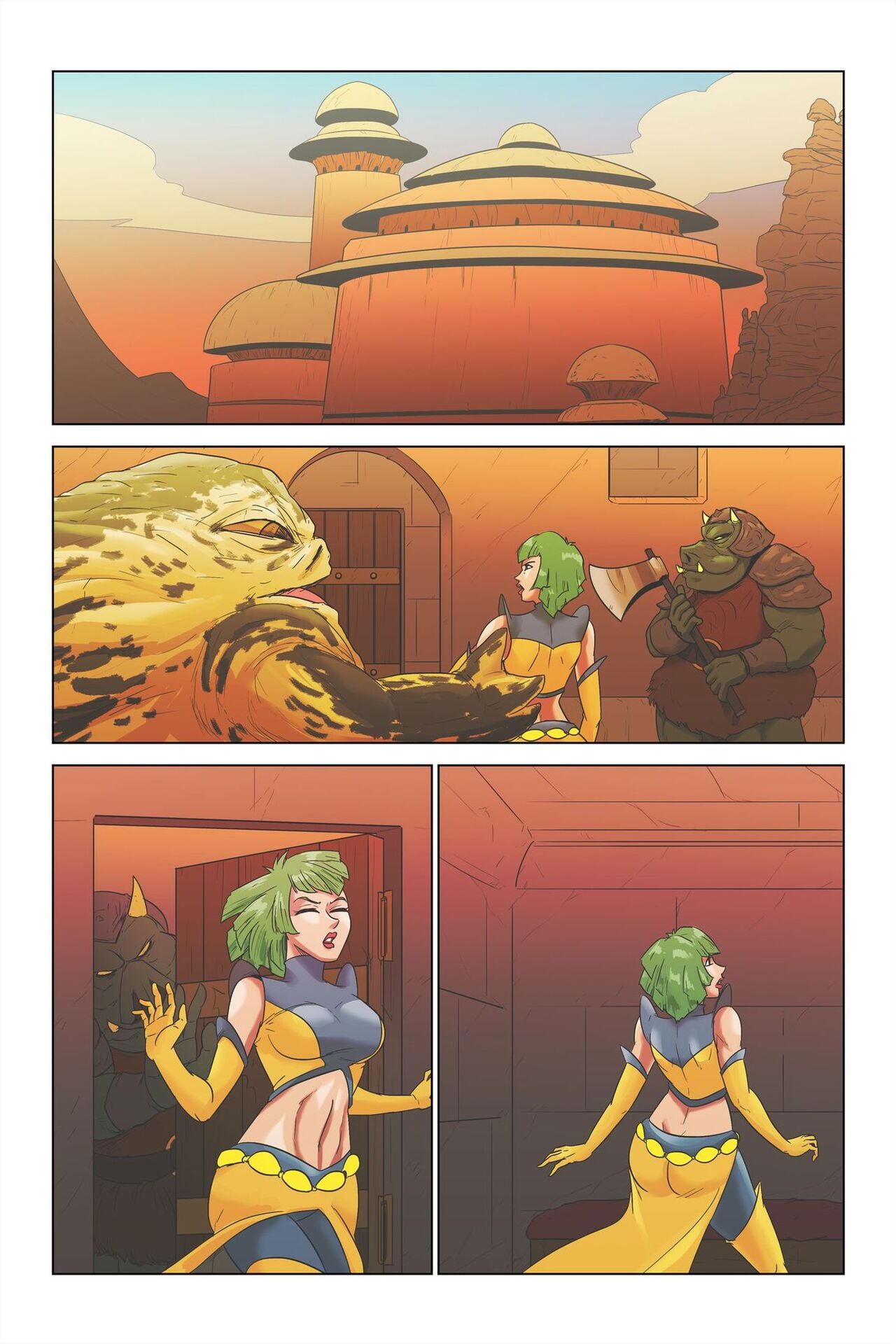 A Hutt's hospitality - French, Parodie Star Wars page 9 full