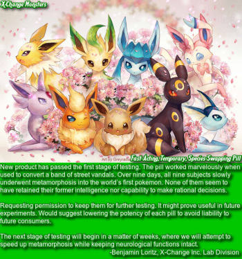 X Change Wild Monsters / Fantasy - Pokemon cover