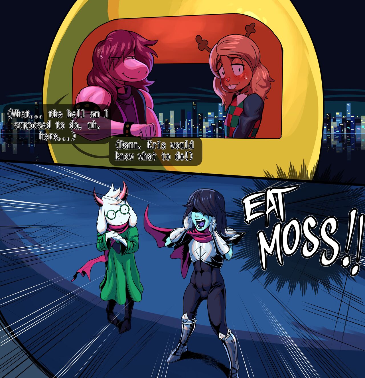 Undertale/Deltarune page 3 full